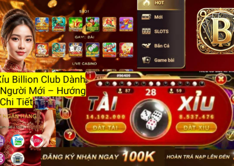 Khám phá cách chơi Tài Xỉu Billion Club, luật chơi cơ bản và kinh nghiệm dành cho người mới bắt đầu.